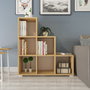 Hanah Home Ç007 Armario Multiusos Zafiro 90x96.6x29.6 cm